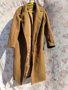 Elegant Brown Trench Coat