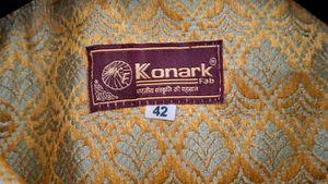 Men's Jacquard Kurta pista  green colour
