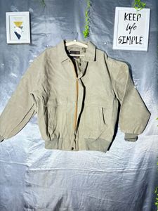 GV Emporio Suede/Faux Leather Jacket