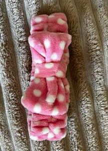 New Pack Cute Polka Dot Fleece Headband