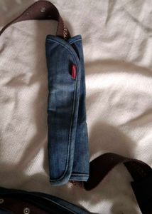 denim bag