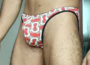 Designer Logo Briefs (thong style)