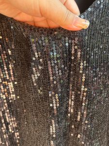 Sparkling Sequin V-Neck Top