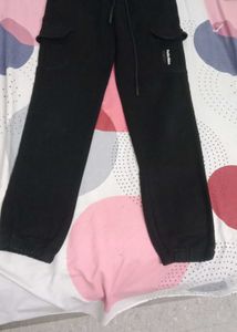 Stylish Black Cargo Pants for girl