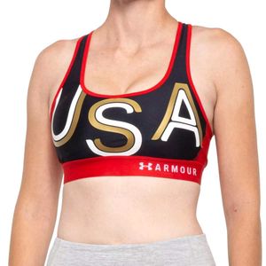 Under Armour Medium Impact Crossback USA Printed S