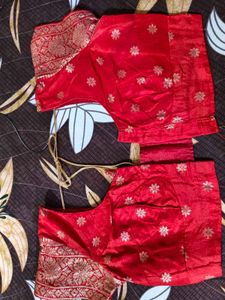 Red Banarasi Silk Saree