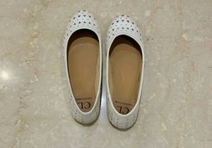 Cute White Ballerinas (size is 37)
