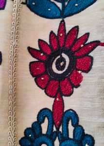 Beautifully Embroidered Kurta set with chudidar