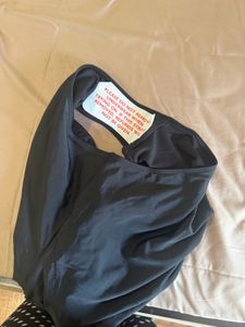 M&amp;S New Collection Black Cami Scoop Neck Swimsuit