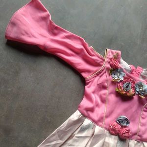 Combo Set Girls Western Dresses