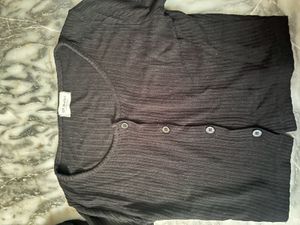 Crop Black Fitted Top