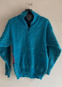 Unisex Blue Sweater