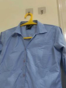 Classic Light Blue Button-Up Shirt
