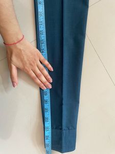 Men's Teal Formal Shirt Pant Set