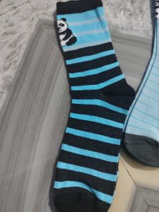 Cute Panda &amp; Heart Socks Bundle