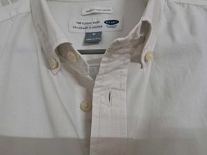Old Navy Classic White Button-Down Shirt