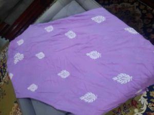 Lavender Chikankari Kurta
