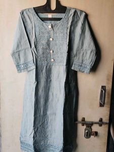 Elegant Embroidered Kurta Set