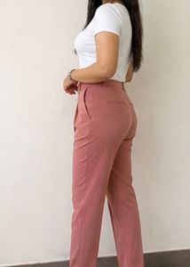 Stylish Dusty Rose Formal Trousers