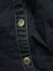 halter neck denim dress