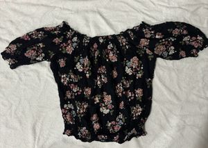 2 In 1 Branded Crop Top