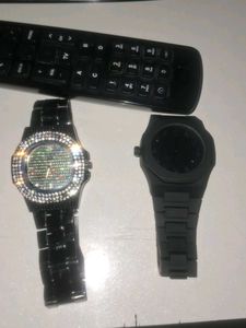 Set of 2 Stylish Watches