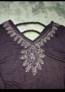 Purple Vintage Top