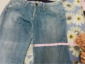 Women's Light Wash Flare Jeans
