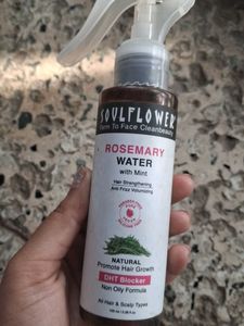 Soulflower Rosemary Water Spray