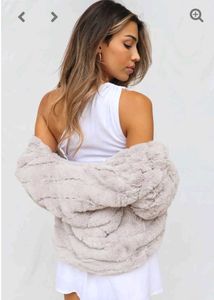 Faux Fur Jacket - Cozy and Stylish