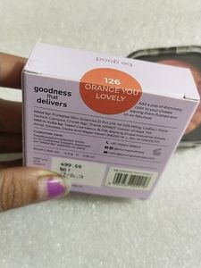 Plum Shimmer Blush-126 Orange You Lovely