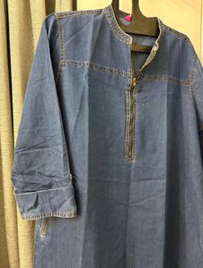Chic Denim Kurta