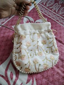 18.Embroidered Potli Bag