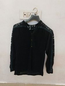 Soft Net .Stretchable Top