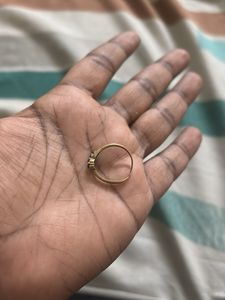 Impon Delicate Floral Ring with Stones