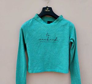 Sea Green Top For Women