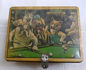 Big sized Vintage Tin Box of 1970s