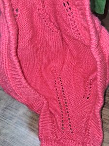 Hand-Knitted Pink Scarf🆕