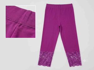 ✨ Women’s Lace Hem Leggings | Stylish &amp; Comfortabl