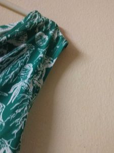 Shein Stylish One-Shoulder Print Top