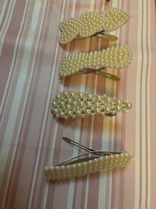 Korean Hair Clips (pack Of 4)