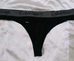 Calvin Klein Black Thong panty