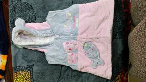 Cute Baby Girl's Embroidered SEt