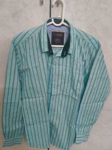 Men's Striped Long Sleeve Shirt