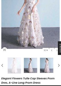 Butterfly &amp; Floral Embellished Dress