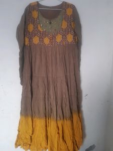 Long Cotton Crush Top