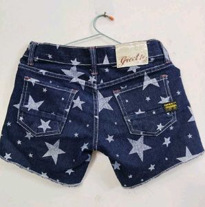 Y2k low rise Denim Shorts