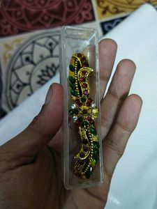 Ethnic Kundan Hair Clips Set