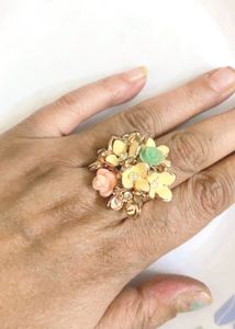 Floral Statement Ring