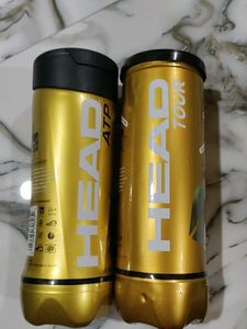 HEAD ATP WORLD TOUR used TENNIS BALLS